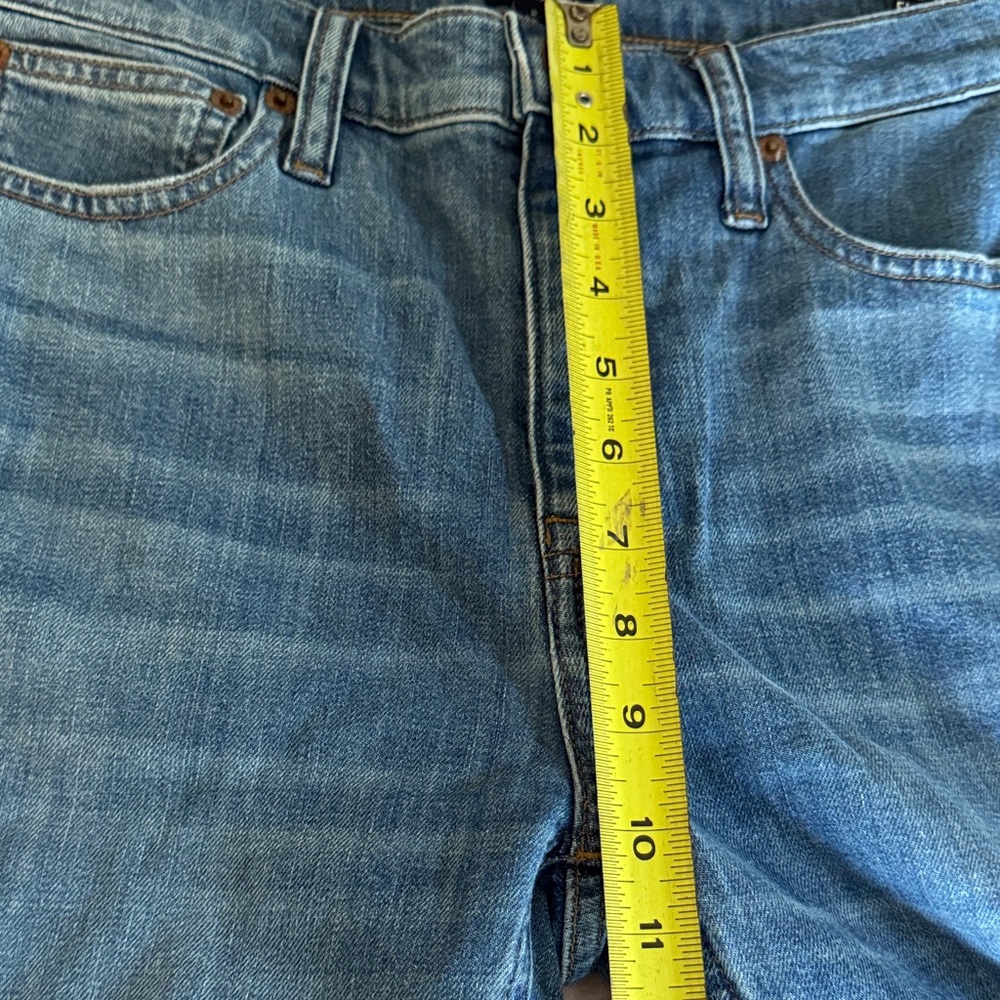 J. Crew Women's Flare Crop Leg Blue Jeans 28 - Picture 12 of 14